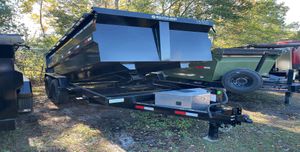 New 2025 Southland 7 x 14 High Side 16k Dump Trailer